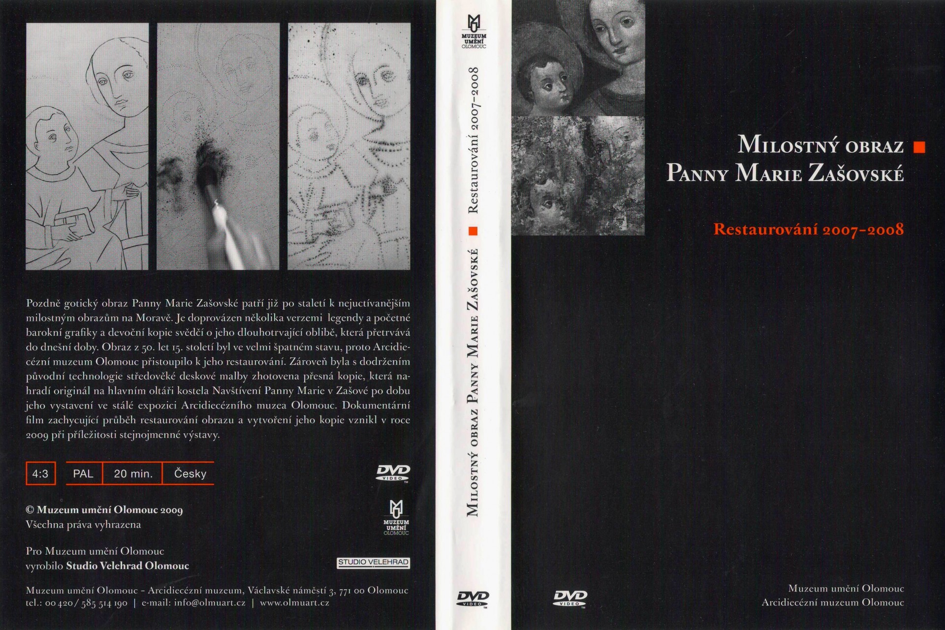 DVD Milostný obraz Panny Marie Zašovské