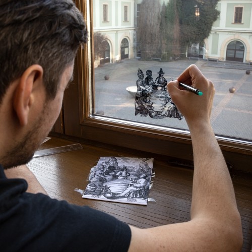 Jaro Varga vás seznámí se svými kresbami ve Zbrojnici