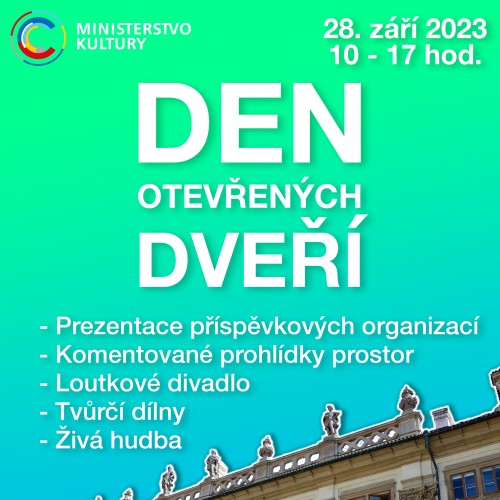 Den otevřených dveří ministerstva kultury